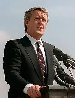 Mulroney pictured in 1984