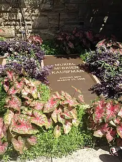 Muriel Kauffman burial site