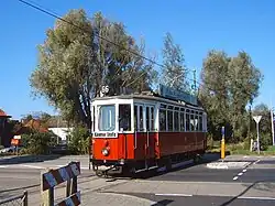 Viennese motor car 2614 in Amstelveen.