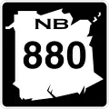 Route&nbsp;880 marker