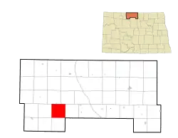 Location of Lewis Township