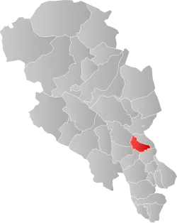 Snertingdal within Oppland