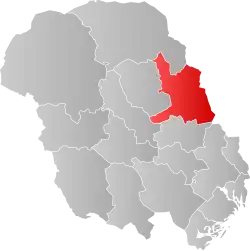 Notodden within Telemark