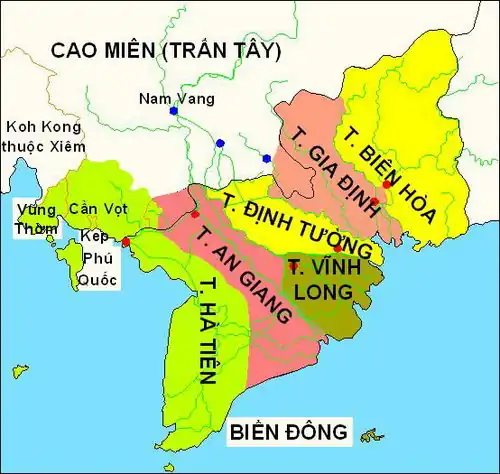 Cochinchina in 1832–1841