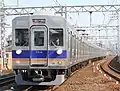 Set 3515 in the Nankai Electric Railway livery in 2017
