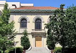A photograph of the exterior of Hubbard Memorial Hall in Washington, D.C.