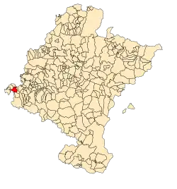 Location in Navarre