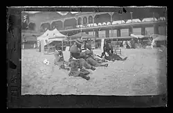 George Bradford Brainerd, Negro Family, Coney Island, Brooklyn, c. 1885. Glass plate negative, Brooklyn Museum