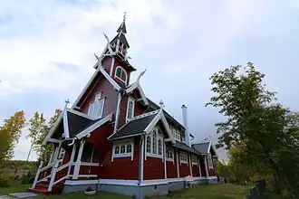 Neiden Church in Sør-Varanger Municipality