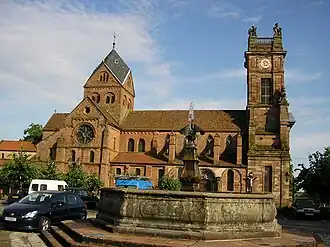 The Abbey church in Neuwiller-lès-Saverne