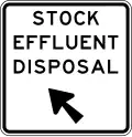 Stock Effluent Disposal Point (veer left)