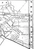 Nieuwediep on an 1867 map
