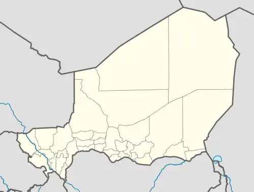 Filingué is located in Niger
