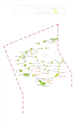 Map of Noonu Atoll, 2006