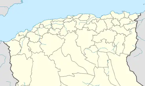 2014–15 Algerian Women's Volleyball League is located in Northern Algeria