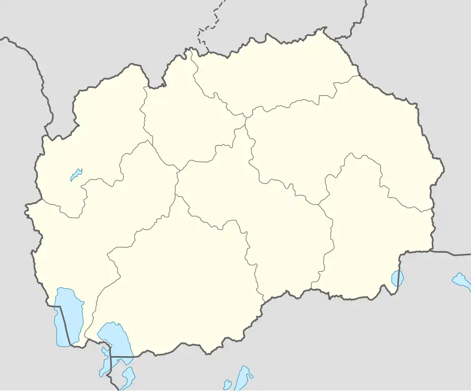 Lisolaj is located in North Macedonia