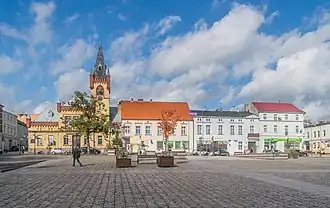 Market square (Rynek) with the Old Town Hall