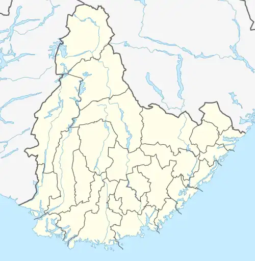 Fevik is located in Agder