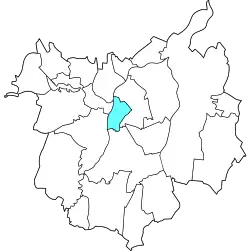 Location of Nová Ves in Ostrava