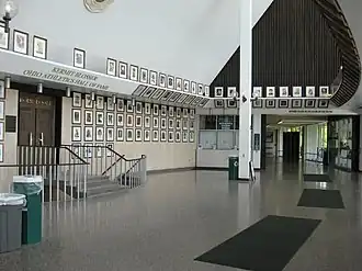 Kermit Blosser Ohio Athletics Hall of Fame within the Convocation Center.