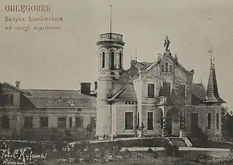 Henryk Sienkiewicz Chateau, ca 1902