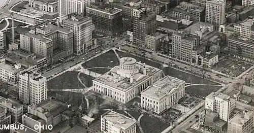 Capitol Square facing northwest, 1936