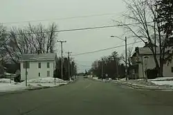 Looking south at Old Ashippun