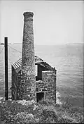 1900 photograph of the pumphouse