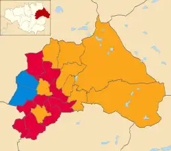 2007 results map