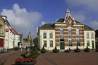 Quay in Oude-Tonge