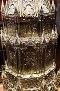 Reliquary of the head of San Galgano (detail)