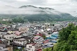 View of Ōwani Onsen
