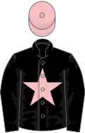 BLACK, pink star and cap