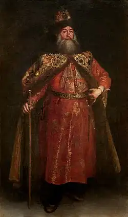 Portrait of Russian ambassador Pyotr Potemkin, 1681–1682