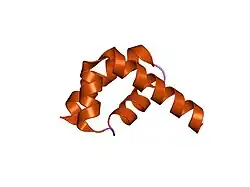 1i2t: X-RAY STRUCTURE OF THE HUMAN HYPERPLASTIC DISCS PROTEIN: AN ORTHOLOG OF THE C-TERMINAL DOMAIN OF POLY(A)-BINDING PROTEIN