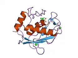 1rmz: Crystal structure of the catalytic domain of human MMP12 complexed with the inhibitor NNGH at 1.3 A resolution
