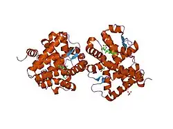 1sr7: Progesterone Receptor Hormone Binding Domain with Bound Mometasone Furoate