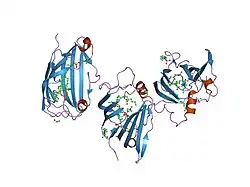 1tjj: Human GM2 Activator Protein PAF complex