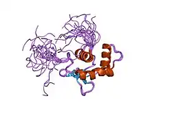 1wwx: Solution structure of the ETS-domain of the Ets domain transcription factor
