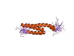 2crb: Solution structure of MIT domain from mouse NRBF-2