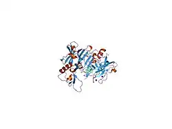 2ohq: X-ray crystal structure of beta secretase complexed with compound 4