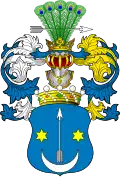 Baron Błażowski h. Sas coat of arms
