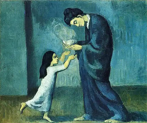 1902–03, La soupe (The soup), oil on canvas, 38.5 x 46.0&nbsp;cm, Art Gallery of Ontario, Toronto, Canada