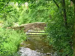 Packhorse bridge at Brooks Farm, Bleasdale