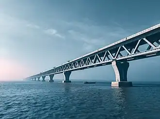 Padma Bridge in November 2021