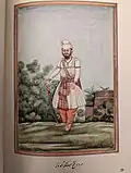 Painting of Raja Fateh Singh Ahluwalia