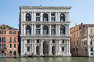 Facade of the Palazzo Grimani di San Luca