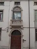 Palazzo Pagello, entrance