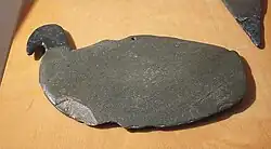 Naqada I-II palette for blending cosmetics