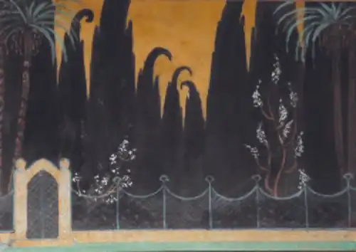 Model for 1st act of Oberon by Carl Maria von Weber (1922) Municipal Art Gallery of Ioannina